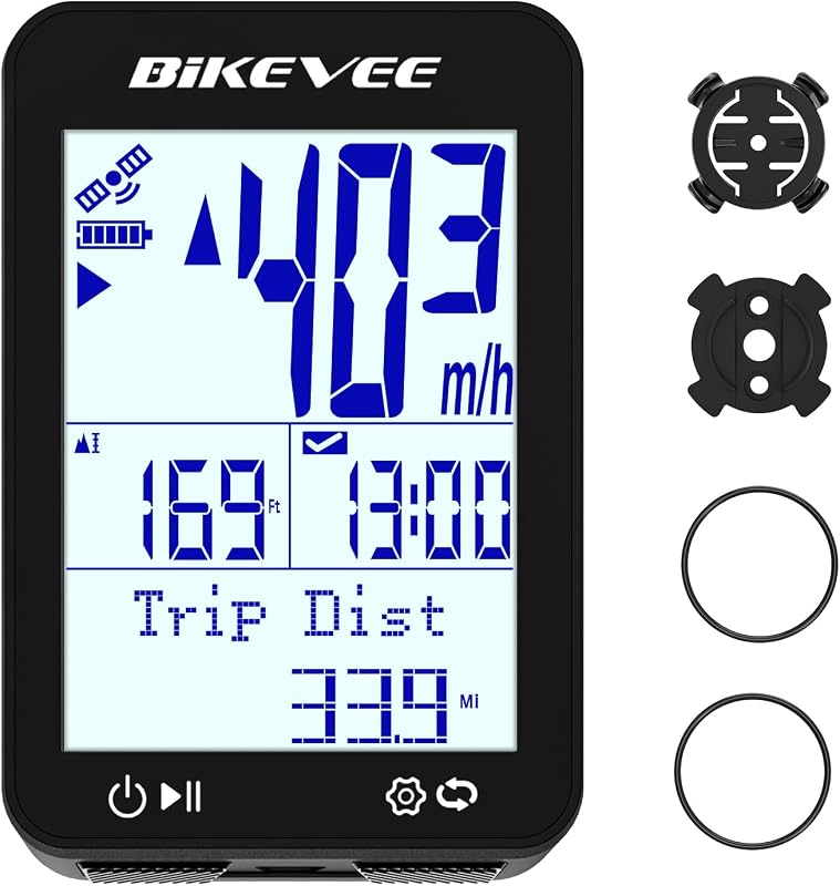 VeloPulse Wireless Bike Computer with GPS